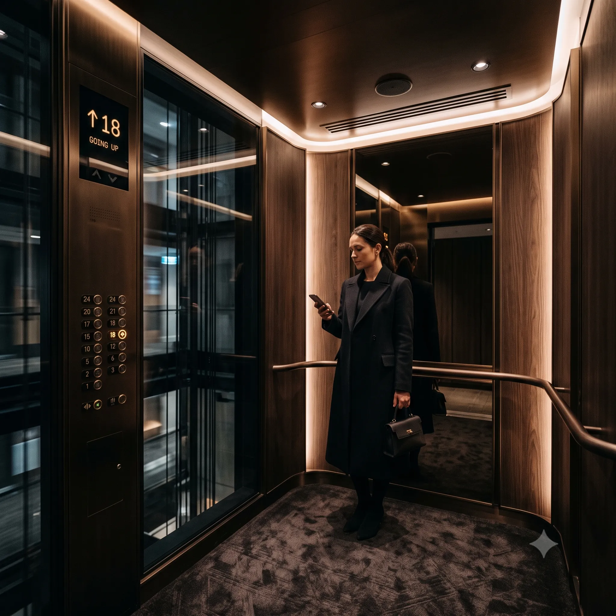 Silent lift operation